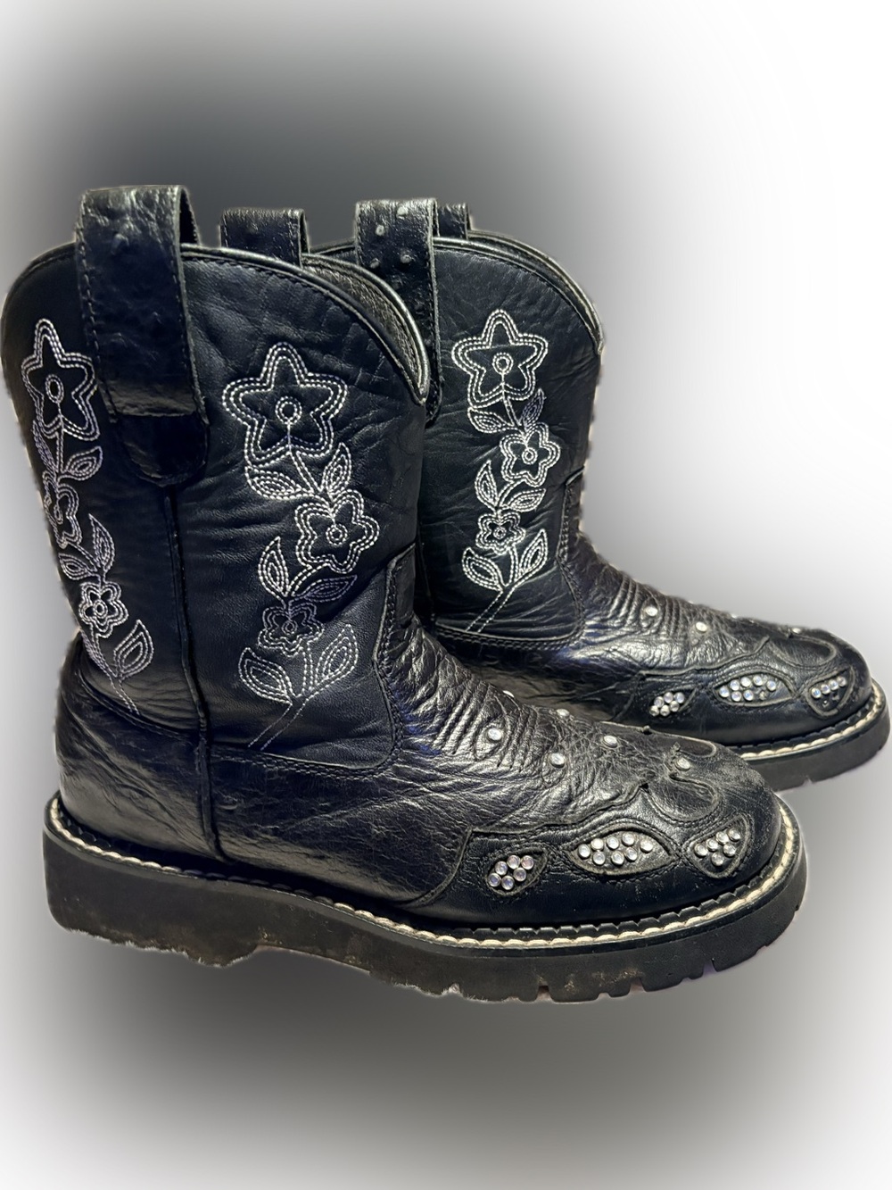 Girls Roper Boots - Picture 2 of 4